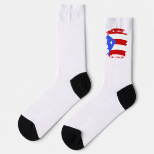 Puerto Rico flag Socks