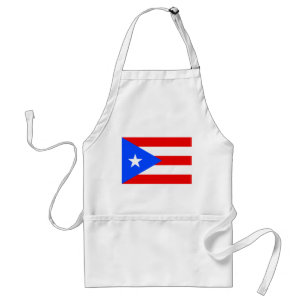 Puerto Rico Flag Standard Apron
