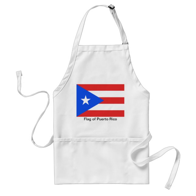 Puerto Rico Flag Standard Apron (Front)