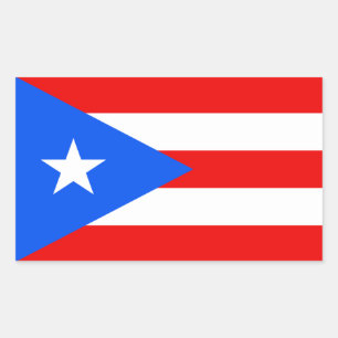 Puerto Rico Flag Sticker