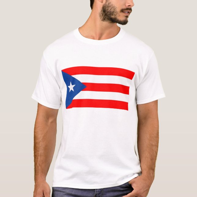 Puerto Rico Flag T-shirt (Front)