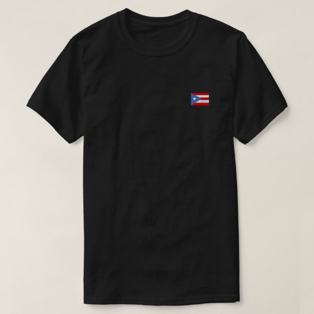 Puerto Rico Flag T-Shirt (Design Front)