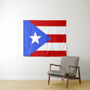 Puerto Rico flag Tapestry