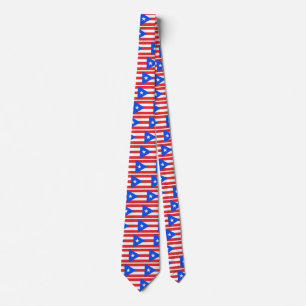 Puerto Rico Flag Tie