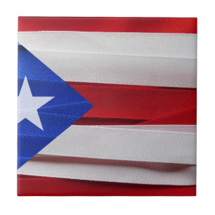 Puerto Rico flag Tile
