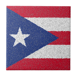 PUERTO RICO FLAG TILE