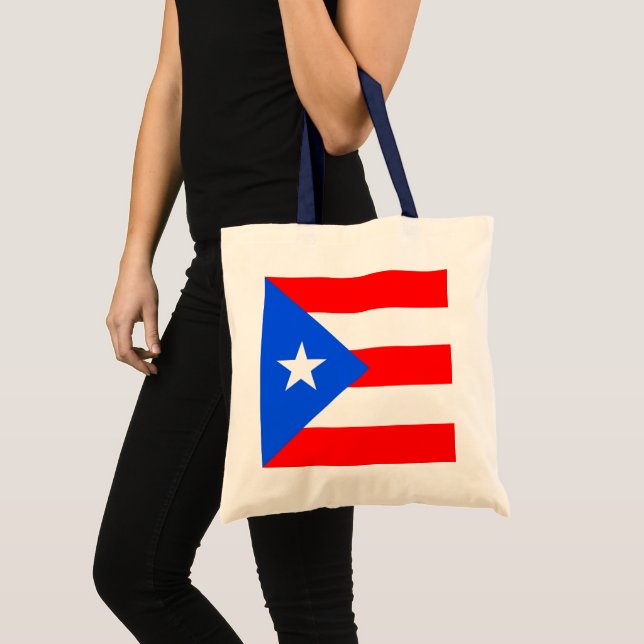 Puerto Rico Flag Tote Bag (Front (Product))