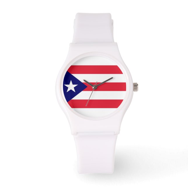 Puerto Rico Flag Watch (Front)