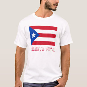 Puerto Rico Flag with Name T-Shirt