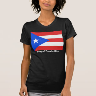 Puerto Rico Flag Womens T-Shirt