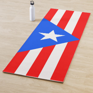 Puerto Rico Flag Yoga Mat