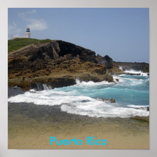 Puerto Rico Framed Photo Poster (Front)