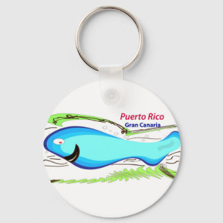 Puerto rico Gran Canaria Souvenirs Key Ring
