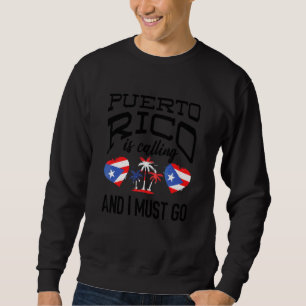 Puerto Rico  Graphic Women Men Kids Puerto Rican 3 Sweatshirt