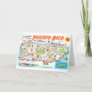 Puerto Rico Greeting Card