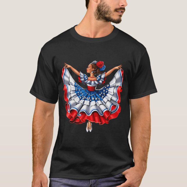 Puerto Rico Heritage T-Shirt (Front)
