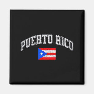 Puerto Rico Hispanic Heritage Puerto Rican Flag Bo Magnet