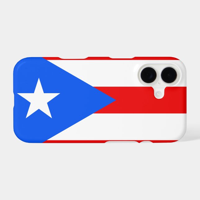 Puerto Rico iPhone Case (Back Horizontal)