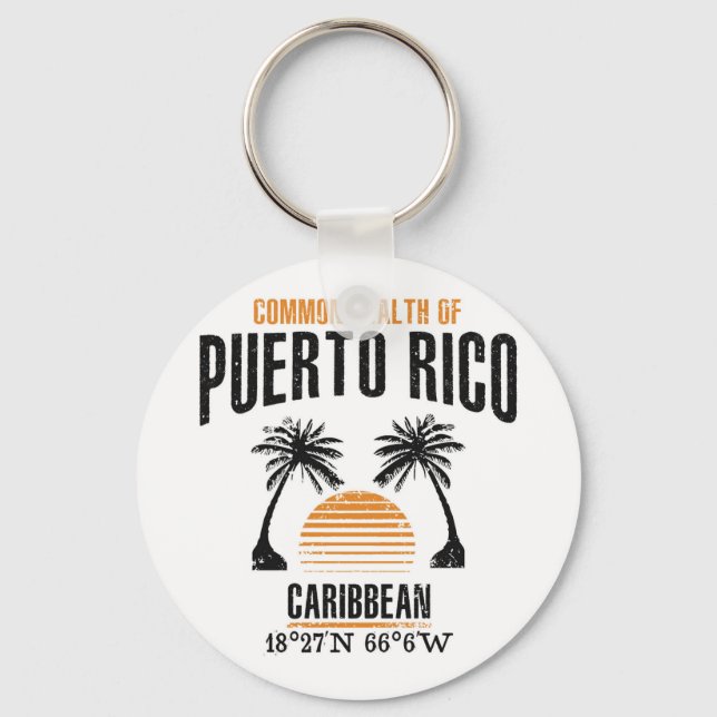 Puerto Rico Key Ring (Front)