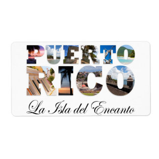 Puerto Rico La Isla Del Encanto Collage / Montage