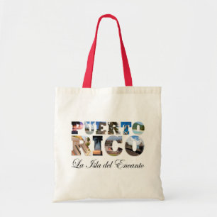 Puerto Rico La Isla Del Encanto Collage / Montage Tote Bag