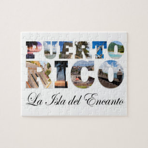 Puerto Rico La Isla Del Encanto Jigsaw Puzzle
