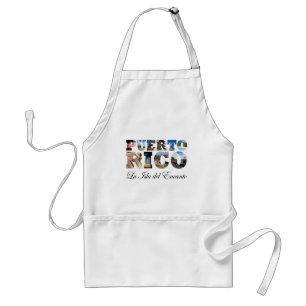Puerto Rico La Isla Del Encanto Montage Standard Apron