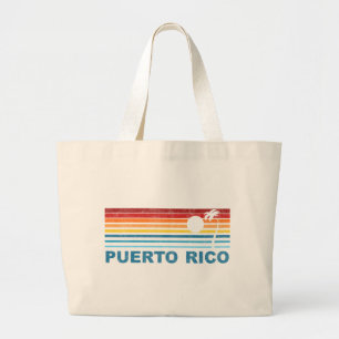 Puerto Rico Large Tote Bag