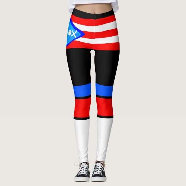 Puerto Rico Leggings (Front)