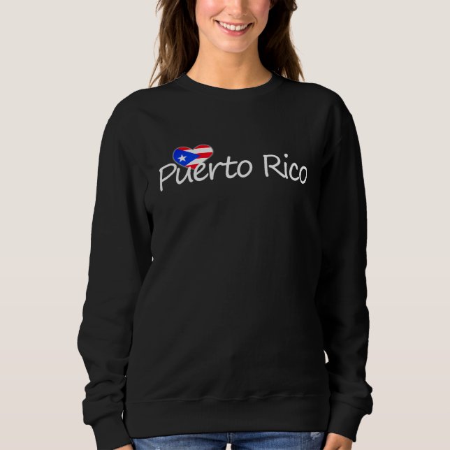 Puerto Rico Love Sweatshirt (Front)