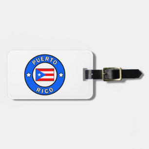 Puerto Rico Luggage Tag