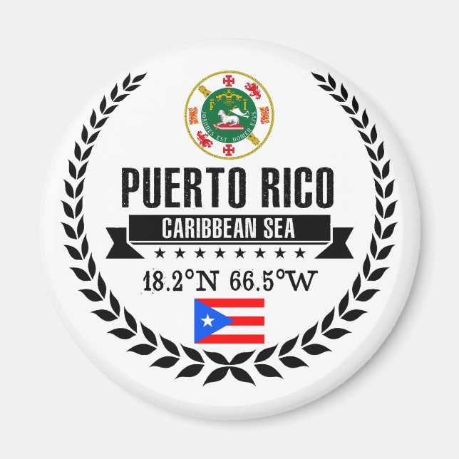 Puerto Rico Magnet (Front)