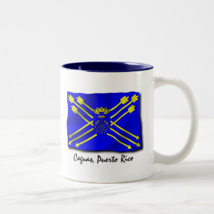 Puerto Rico Mug: Caguas Two-Tone Coffee Mug