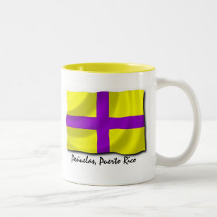Puerto Rico Mug; Penuelas Two-Tone Coffee Mug
