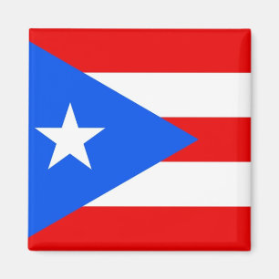Puerto Rico National World Flag Magnet