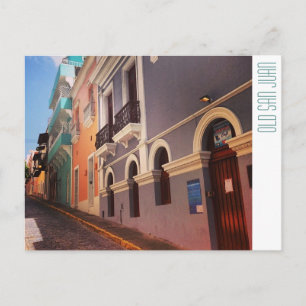 Puerto Rico: Old San Juan Postcard
