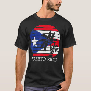 Puerto Rico Palm Trees Boricua Pride Puerto Rican T-Shirt