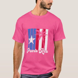 Puerto Rico Palms Proud Flag Boricua Puerto Rican T-Shirt