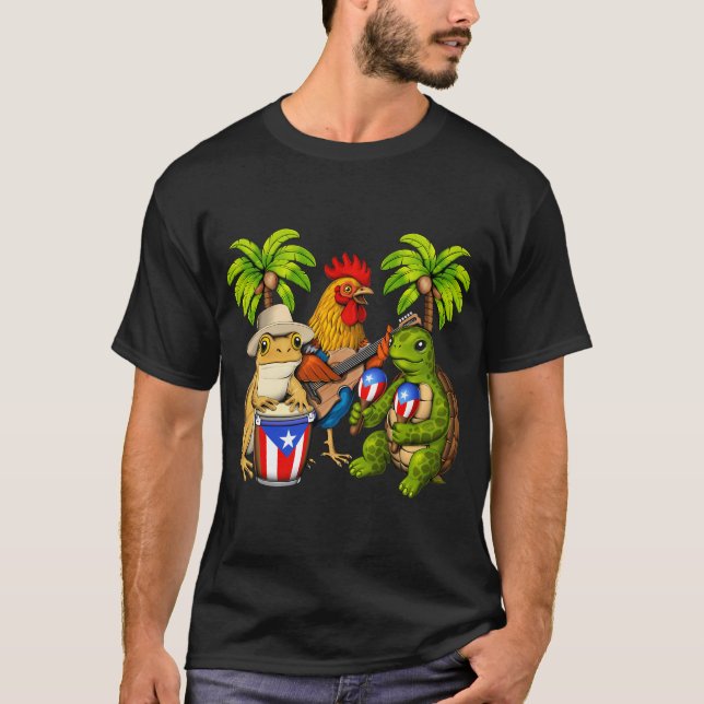 Puerto Rico Party T-Shirt (Front)