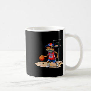 Puerto Rico Patriotic Flag Boricua Fun Basketball  Coffee Mug