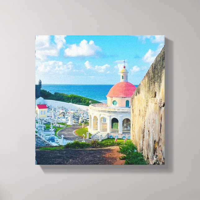 Puerto Rico Photographic  Canvas Print (Front)
