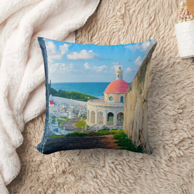 Puerto Rico Photographic  Cushion (Blanket)
