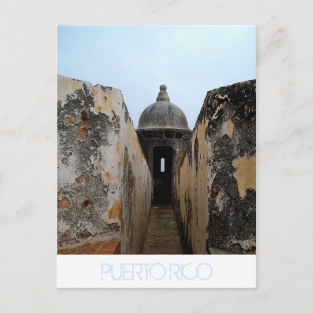 Puerto Rico Postcard (Front)
