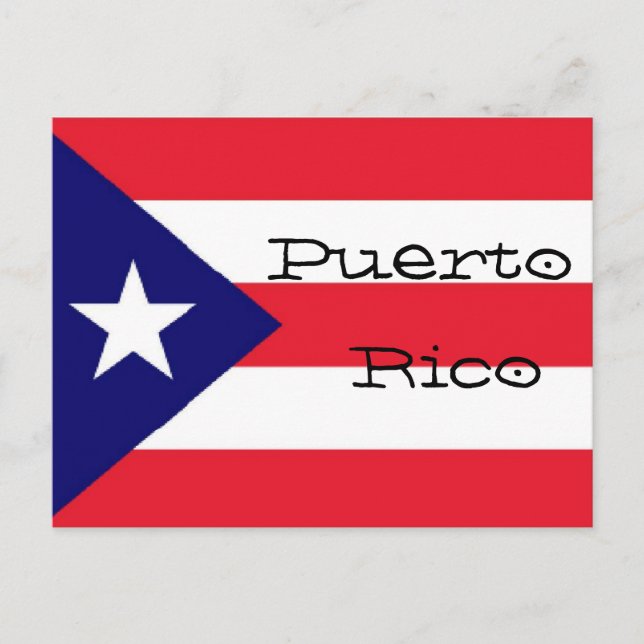 Puerto Rico postcard (Front)
