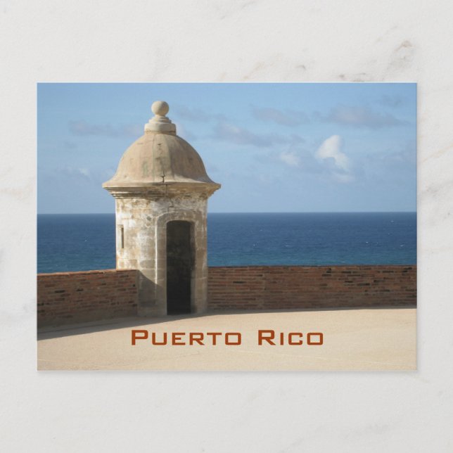 Puerto Rico Postcard (Front)