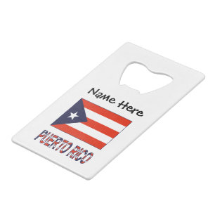 Puerto Rico Puerto Rican Flag Blue Personalisation