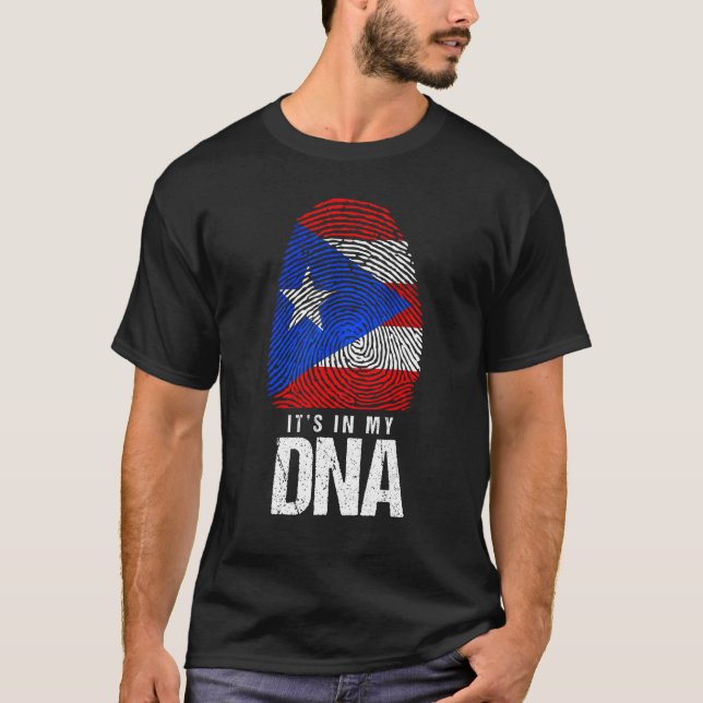 Puerto Rico Puerto Rican Flag Love Fan 2 T-Shirt (Front)