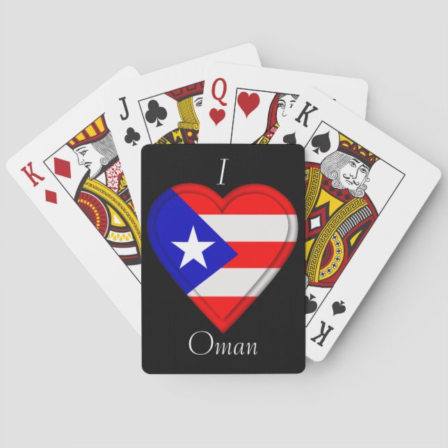Puerto Rico Puerto Rican flag Playing Cards (Back)