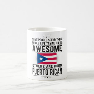 Puerto Rico Puerto Rican Roots Puerto Rico Flag Coffee Mug