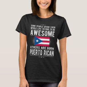 Puerto Rico Puerto Rican Roots Puerto Rico Flag T-Shirt